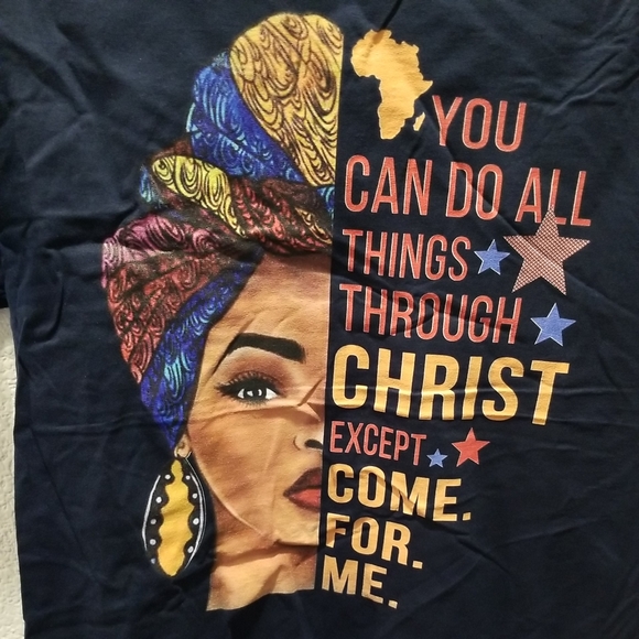 Do All Things Womens T Shirt Large - Picture 3 of 14